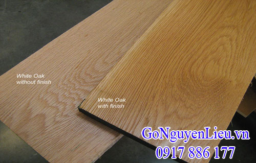 gỗ sồi trắng thanh nguyên liệu