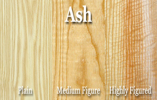 vân gỗ tần bì (ash) xẻ sấy